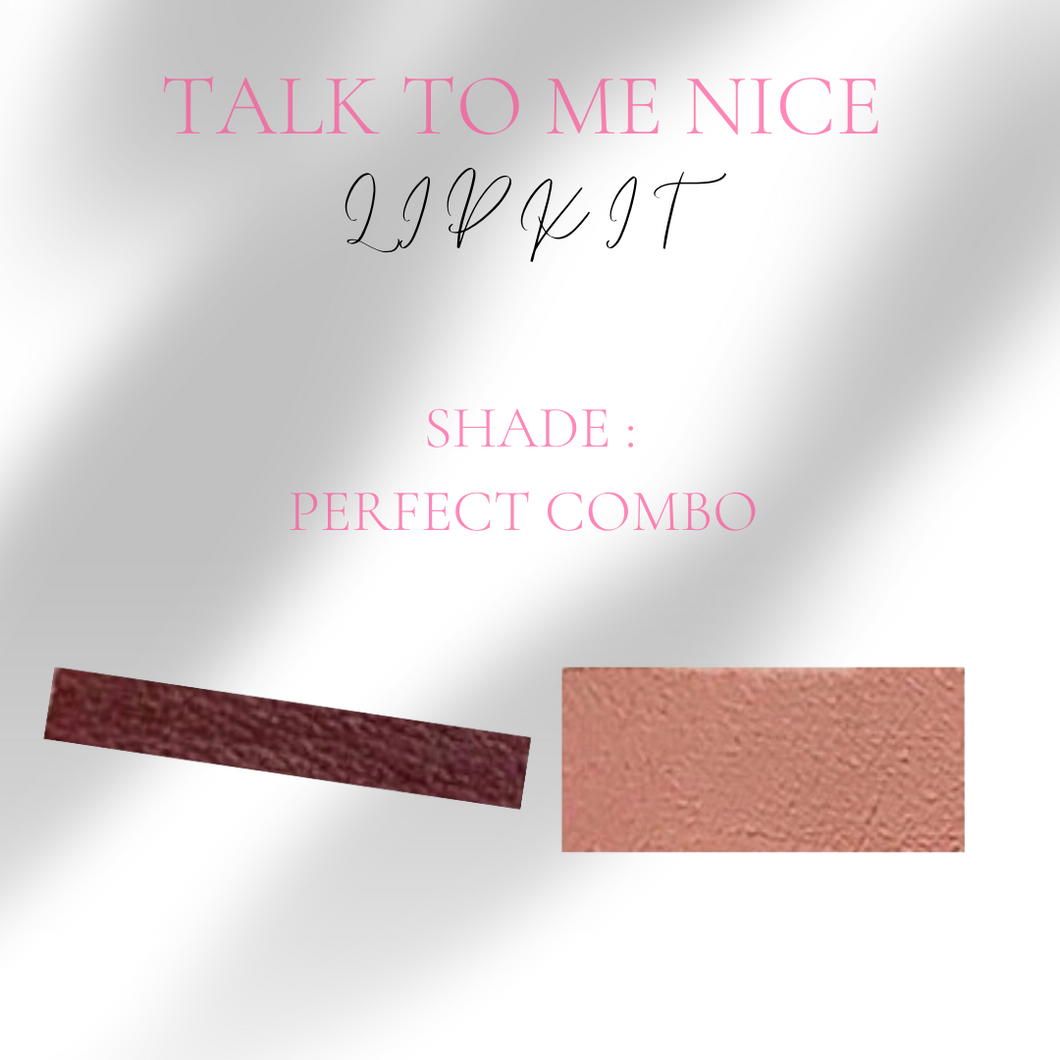 *NEW* TALK TO ME NICE LIPKIT