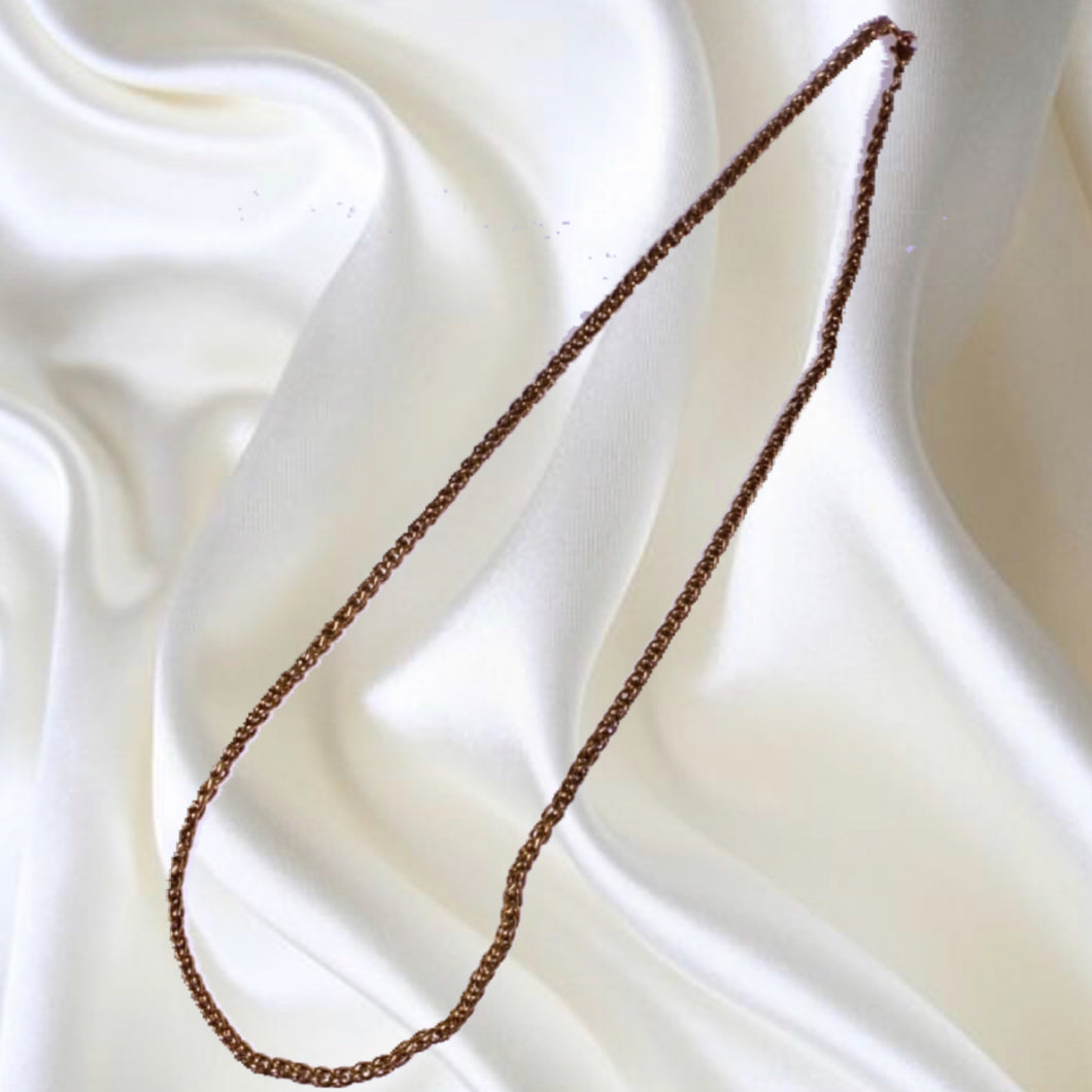 Cassandra Steel Chain Necklace