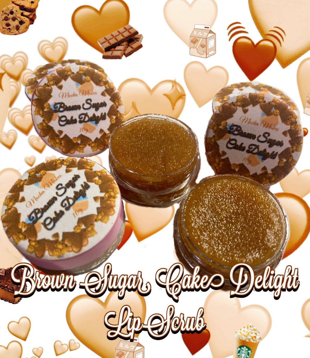 Brown Sugar Cake Delight Lip Scrub