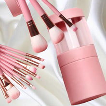 Load image into Gallery viewer, Pretty N Pink Makeup Brush Set
